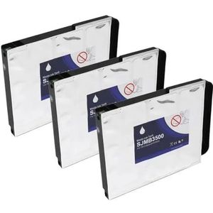 Compatibele inkt afval tank met chip voor kleur label printers TM-C3500 TM-C3510 TM-C3520 Vervanging Inkt Onderhoud Oplossing SJMB3500 C33S 020580 (3 STKS Afval Inkt Tank)