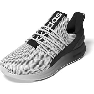adidas Men's Lite Racer Adapt 7.0 Shoes Sneaker, White/Black/White, 10.5 Wide