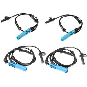 Auto ABS Wielsnelheidssensor 34526771703 34526771702 ABS Wielsnelheidssensor Voor BMW Voor E60 E61 525i 528i 530i 540i(4 pcs)