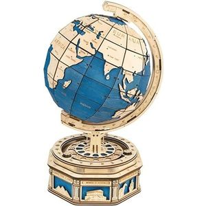 3D-puzzel 3D houten puzzel DIY modelbouwsets, 567PCS puzzel Globe Engineering Set Knutselspeelgoed Handgemaakte studie Creatieve decoratie Lasersnijden Jigsaw Perfect decoratie cadeau