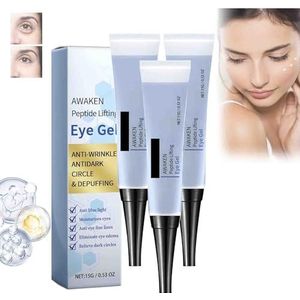 Awaken Peptide Lifting Eye Gel, Anti Aging, Moisturizing Eye Cream, Lifting Firming Eye Serum, OpenEyes Awaken Peptide Lifting Eye Gel, Open Eyes Anti-Wrinkle Moisturizing Awaken Peptide