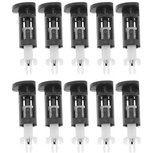 VGOL 10 STKS CPU Heatsink Koeler Ventilator Mount Pin Plastic Montage Clip Bevestiging Compatibel met Intel Socket LGA 775 CPU Heatsink Koeler Ventilator Computer Componenten