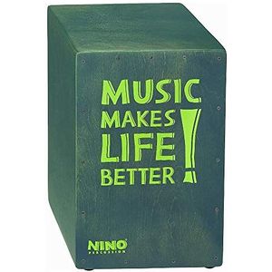 NINO Percussion Better Life Series Cajon - grijs (NINO952GY)
