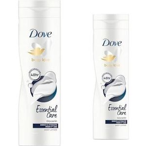 Dove Nourishment Essential Body Lotion - Droge Huid (250 ml) - Pack van 2