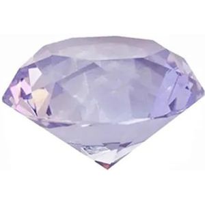 Tuin Suncatchers 1 Stuk Lila 30mm Crystal Diamanten Voor Home Decoratie Handgemaakte Hanger Kettingen