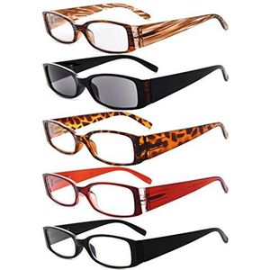 Eyekepper 5 stuks veren scharnier voor plastic leesbril + 1,25