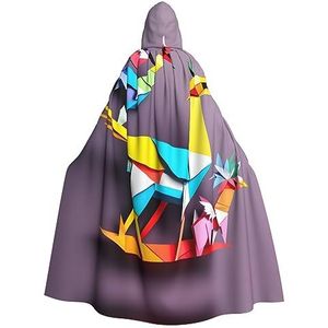 SSIMOO Origami Multicolor Papercraft kranen 1 prachtige vampiermantel voor rollenspel, gemaakt voor onvergetelijke Halloween-momenten en meer