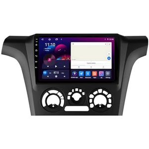 Android 14 GPS Navigation Stereo voor Mitsubishi Outlander 2002-2008（LHD) 9 Inch 2 Din Car Stereo Radio met CarPlay AHD Omgekeerd beeld Bedieningselementen op het stuur Bluetooth(S1 1G+32G)