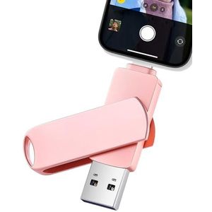 Xylovo USB-stick, 512 GB, USB-stick, voor iPhone, externe harde schijf, iPhone, geheugenstick, USB C, voor smartphone