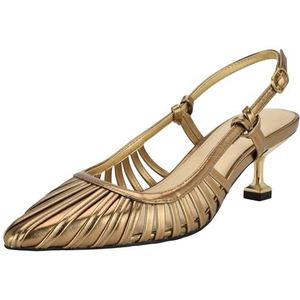 NINE WEST Whitt-pomp voor dames, Brons 710, 35 EU