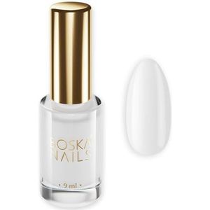 Boska Nails Anabel Nr. 657 Klassieke nagellak French manicure 9 ml stralend wit hoge dekking langdurige glanzende afwerking
