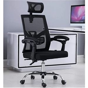 Bureaustoel Werkkruk Ergonomische Mesh Computer Stoel Bureaustoel Liggende En Opheffende Personeel Fauteuil Managersstoel(Color:C)