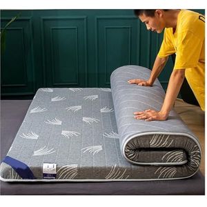 Matras Van Volledige Grootte, Latexmatras Van Volledige Grootte, Traagschuimmatras, Tatami-matras, Matras For Studentenslaapzalen, Enkele Dubbele Matras (Color : Style-4, Size : 120 * 190CM*9CM)