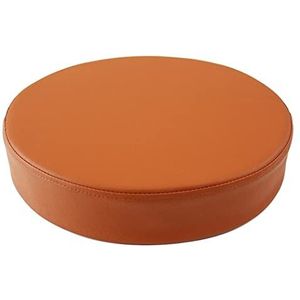 leren eetkamerstoel kussen, Ronde Keuken Eetkamerstoel Zitkussen Stoelkussen - Hoge Kruk Stoelkussen - Barstoel Zitkussen Billenkussen(Light Brown,35 * 35 * 5cm)