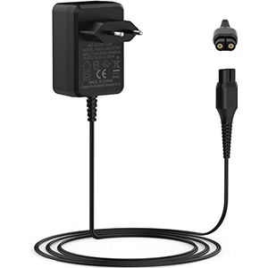 BIUBOTY 4,3 V 70 mA oplader compatibel met Philips OneBlade QP2520 (QP2520/70/72/90) & Multigroom MG3740/40, vervangende voedingsadapter A00390 2-pins EU-stekker)