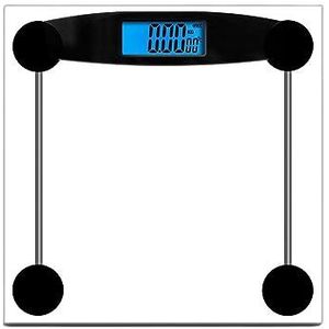 Digitale Lichaamsweegschaal 180 Kg Kan Een Gewicht Dragen Van Minder Dan 400 Pond (lbs) Met LCD-scherm Met Achtergrondverlichting Step On Gemakkelijk Te Gebruiken