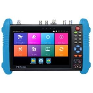 Videomonitor IPC 9800 Plus CCTV Tester IP Camera Coaxiale HD Test AHD CVI TVI Camera Tester PoE RJ45 Kabel UTP TDR Tester 7 Inch Voor installatie en onderhoud op locatie(9800CLMOVTADHS Plus)