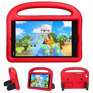 Tablet PC-hoes Tablet Case Compatible with Huawei M3 / T3 / T8 Lite 8.0 Silicon Case Compatible with Kids, Compatible with Kinderen Schokbestendige Lichtgewicht Dropbestendige Stand Tablet Case, met H