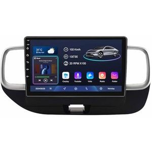 Android 14 9 Inch Touchscreen Autoradio 2 Din voor Hyundai Venue 2019-2020 met CarPlay & Android Auto Stuurbediening GPS Navigatie AHD Backup Camera Bluetooth (YS10 (2+32G))