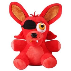 haitangfeng 18 cm Kawaii kamerdecoratie FNAF vijf nachten pluche speelgoed bij Freddy's dier Phantom 5 kleuren Foxy gevulde pluche pop voor kinderen geschenken