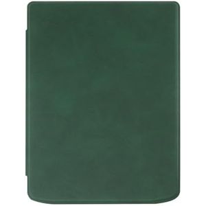 Case compatibel met Pocketbook Verse ‎PB629 6 inch e-reader case slanke cover automatische wake-sleep(Dark Green)