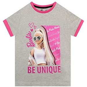 Barbie Meisjes T-Shirt Grijs 116