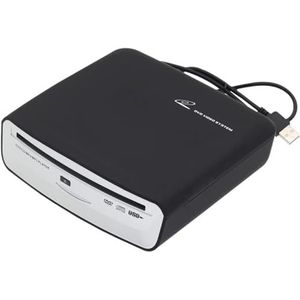 USB 3.0 externe draagbare dvd cd-speler, externe dunne dvd +/-rw brander, dvd-brander, cd-rom-speler voor gegevensoverdracht met hoge snelheid voor laptop, desktop, wit