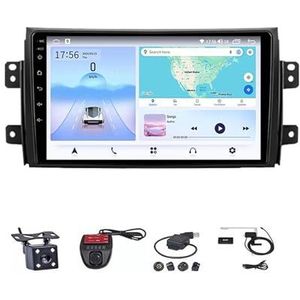 9 Inch Android Auto Radio Multimidia Speler Voor Suzuki SX4 2006-2013 GPS Navigatie WIFI Bluetooth Carplay Android Auto Stereo Radio GPS(4G+WIFI 2G+32G)