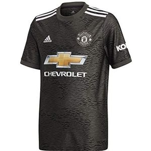 Adidas 20/21 Mufc Away Jersey - Leggrn/Zwart, 128