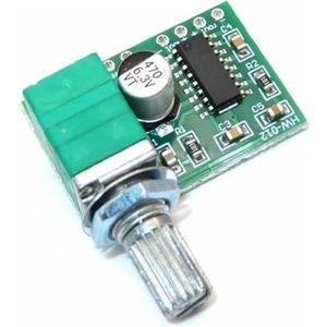 1 stuk PAM8403 5V Power Audio Versterker Board 2 Kanaals 3W Volume/USB