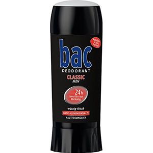 Bac Classic Deo Stick, verpakking van 6 (6 x 40 ml)