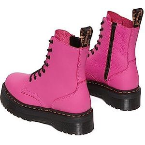 Dr. Martens, Jadon 8-Eye Leren Platformlaars voor dames en heren, Thrift Roze, 10 Women/9 Men