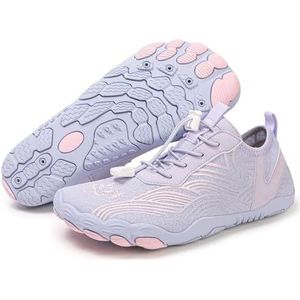 Geaard Barefoot Schoenen Schoenen Schoenen voor Vrouwen Mannen, Comfortabele Ademende Waterschoenen, Antislip Strand Outdoor Running Sneakers, A05 Paars, 42 EU