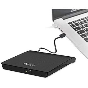 Externe DVD-CD-brander DVD-drive USB 3.0 DVD-R CD-RW draagbare Ultra Slim externe disc met Mac/OS/Win11/Win10/XP/Win8
