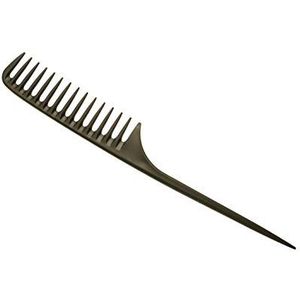 Tearsheet Carbon Wide Tooth Rake Comb met Staart van Tearsheet