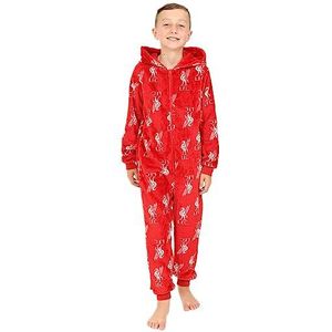 Liverpool Voetbalclub Jongens Rood Fleece Slaappak Kids All in One, Rood, 11-12 jaar