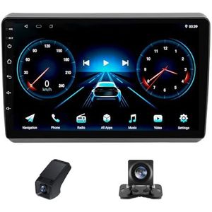 Carplay autoradio 2 Din geldt voor Dodge Dart 2012-2016 met Android Auto Bluetooth 9 inch touchscreen autoradio met FM-radio/GPS stuurwielbediening + achteruitrijcamera(X1)