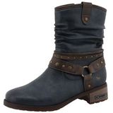 Mustang - FABIENNE - Enkellaarsje - Navy - Westernboots met Warme Voering