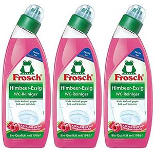 Frosch Framboos-azijn WC-reiniger 750 ml - Tegen kalk en urine (3-pack)