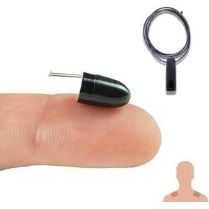 PingaOculto Spy Oortelefoon Bluetooth Spion Draadloze Oortjes Verborgen Mini voor Mobiele Telefoon Microfoon Kleefstrips - Oordopjes Draadloos Oortjes (Spy Oortelefoon Vip Pro UltraMini Bluetooth GM)