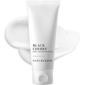 NATUREKIND Black Cherry Pore Tightening Cream, Minimaliseer vergrote poriën met een zachte textuur, gezichtscrème, Koreaans huidverzorgingsproduct 100 ml