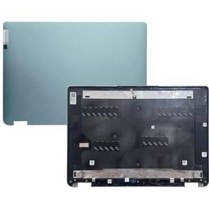 WANGHUIH LCD Achterdeksel Top Back Cover Compatibel met Lenovo Ideapad Flex 5 14ALC7 14IAU7 5 14ALC8 14IAU8 C570-14 C580-14 Blauw Plastic