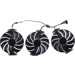 90MM CF9015U12D FD9015U12D DC12V 0.55A 7-pins grafische kaartventilator voor ASUS voor TUF voor Gaming voor RTX 4070 Ti 4060 OC Edition(3Pcs set)