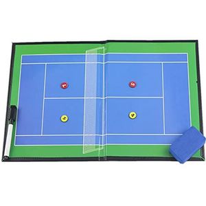 Magnetisch Tennis Tactisch Bord Opvouwbaar Tactiekbord Dry-Erase Board Draagbare Strategie Board Kit Coaches Gift en Beschrijfbaar Tactische Coach Leerplank