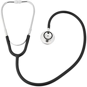 Clinical Grade Stethoscopes Classic Dual Head Stethoscope with Instruction Manual (74cm/29in)