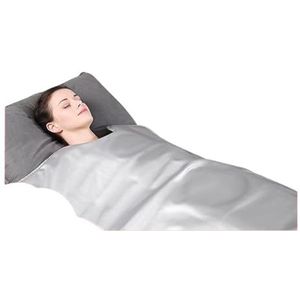 Afslankende infraroodsaunadeken for gewichtsverlies Detoxtherapie, waterdichte verwarming saunadeken Home Spa for dames Voor ontspanning