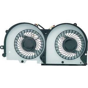 Koelradiator voor Clevo P950 P950HP P950HR P950ER P955HR 6-31-P9502-HB0-P95E2-101 BS5005HS-U3D U3E(3pin gpu fan)