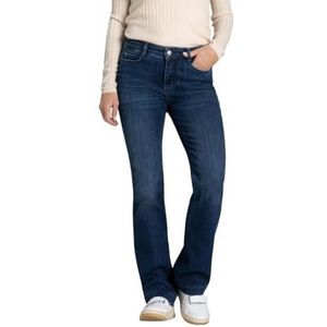 Mac Dream Boot Jeans voor dames, slim fit, bootcut, dark blue, 38