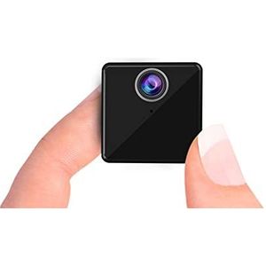 Actiecamera's 1080P Mini-camera oplaadbare batterij IK P Camera Beveiliging Sureveilance Camera Wifi Camera & DV Recorder 2 in 1 Meerdere opnamemodi, eenvoudig fotograferen (Size : Add 128GB SD Card