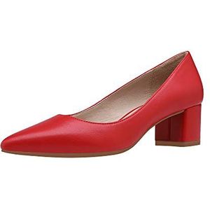 DREAM PAIRS - DPU212 - Pumps - Rood - 7 cm Blokhak